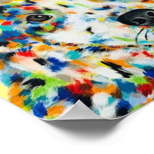 Australian Shepherd en Plott Hound Poster (Hoek)