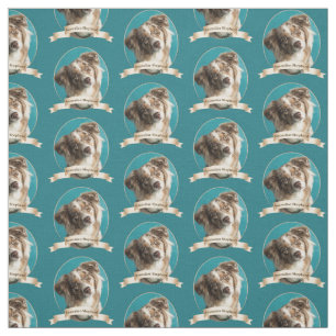 Australian Shepherd Fabric Stof