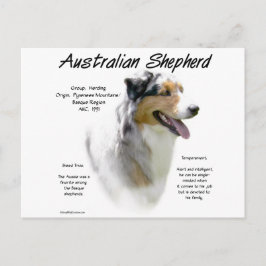 Australian Shepherd Geschiedenis, Alles over Aussi Briefkaart