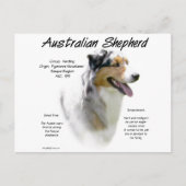 Australian Shepherd Geschiedenis, Alles over Aussi Briefkaart (Voorkant)