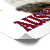 Australian Shepherd Gifts Poster (Hoek)