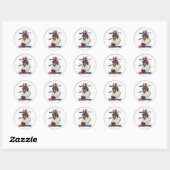 Australian Shepherd Gifts Ronde Sticker (Vel)