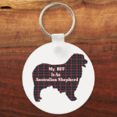 Australian Shepherd Gifts Sleutelhanger (Voorkant)