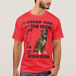 Australian Shepherd Golden Retriever Mi Dog Quote T-shirt