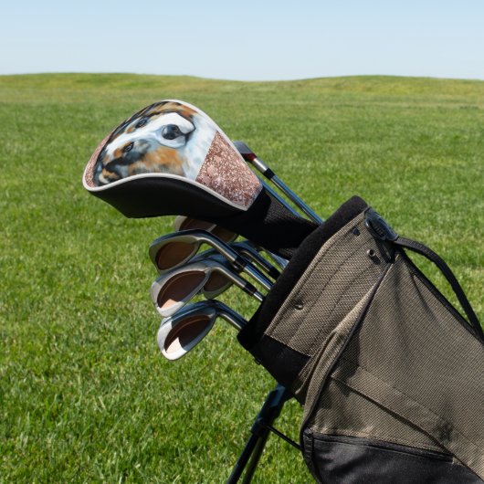 AUSTRALIAN SHEPHERD GOLFHEADCOVER (Insitu)