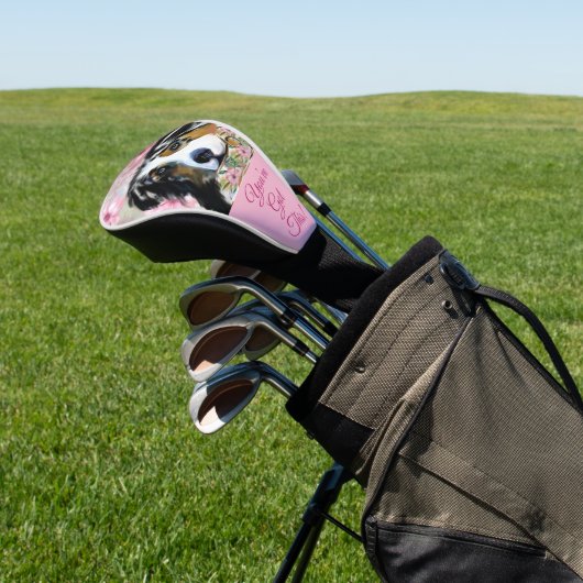 AUSTRALIAN SHEPHERD GOLFHEADCOVER (Insitu)
