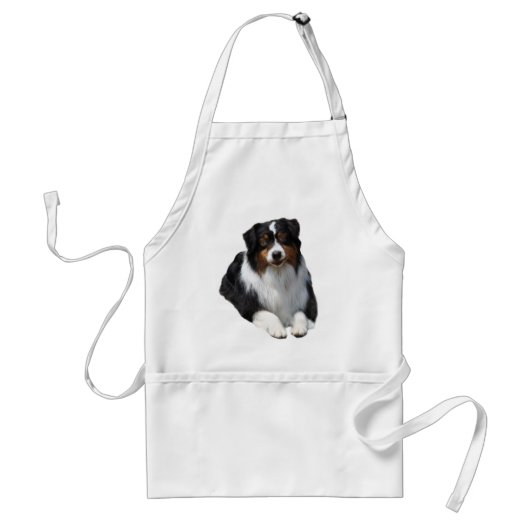 Australian Shepherd Guardian Apron Standaard Schort (Voorkant)