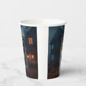 Australian Shepherd Halloween Scary Papieren Bekers (Links)