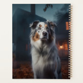Australian Shepherd Halloween Scary Planner (Achterkant)