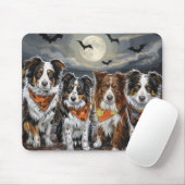 Australian Shepherd Halloween Spooky Muismat (Met muis)