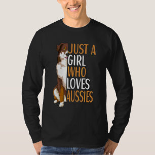 Australian Shepherd hond Aussie eigenaar T-shirt