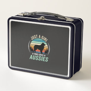 Australian Shepherd Hondenliefhebber Retro Zonsond