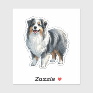 Australian Shepherd Hondenliefhebber Sticker