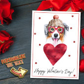 Australian Shepherd Hondenliefhebber Valentijn Gif Feestdagenkaart