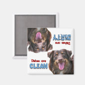 Australian Shepherd Hondenliefhebbers Vaatwasser M Magneet (Voorkant / Achterkant)