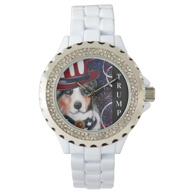 AUSTRALIAN SHEPHERD   HORLOGE (Voorkant)