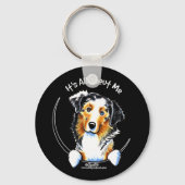 Australian Shepherd IAAM Sleutelhanger (Voorkant)