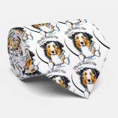 Australian Shepherd IAAM Stropdas (Opgerold)