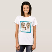 Australian Shepherd - Ik hou van mijn Rode Merle T-shirt (Voorkant volledig)