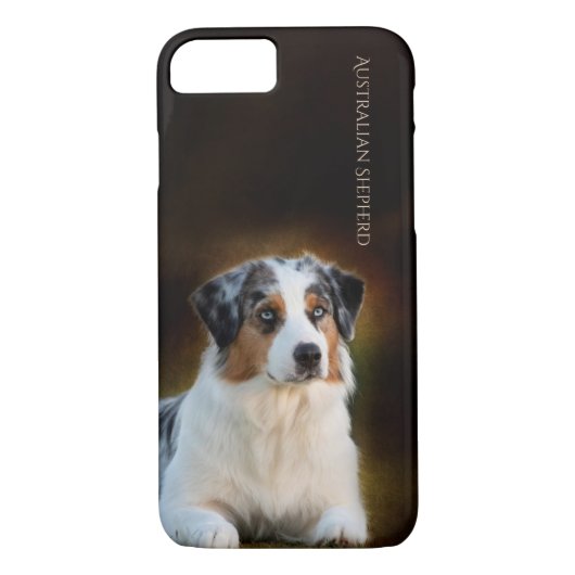 Australian Shepherd iPhone Case (Achterkant)