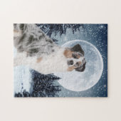 Australian Shepherd Jigzaag Puzzle Legpuzzel (Horizontaal)