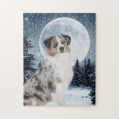 Australian Shepherd Jigzaag Puzzle Legpuzzel (Verticaal)