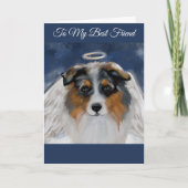 Australian Shepherd Kaart (Voorkant)