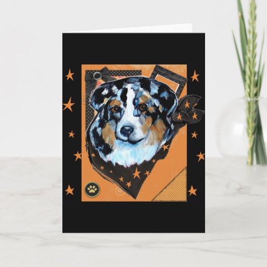 AUSTRALIAN SHEPHERD KAART (Voorkant)