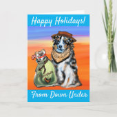 Australian Shepherd Kaart (Voorkant)