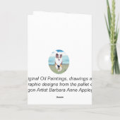 Australian Shepherd - Kaart van Kerstmis (Achterkant)