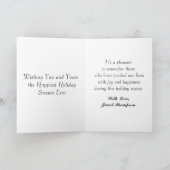 Australian Shepherd - Kaart van Kerstmis (Binnen)