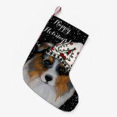 Australian Shepherd Kleine Kerstsok (Voorkant (Hangend))
