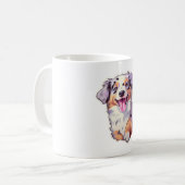Australian Shepherd Koffiemok (Voorkant links)