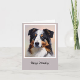 Australian Shepherd Kopf - Kaart
