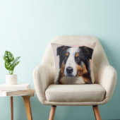 Australian Shepherd Kopf - Kussen (Stoel)