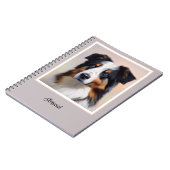 Australian Shepherd Kopf -  Notitieboek (Linkerzijde)