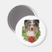 Australian Shepherd krans - Magneet (Voorkant / Achterkant)