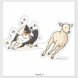 Australian Shepherd - Kudden Sticker