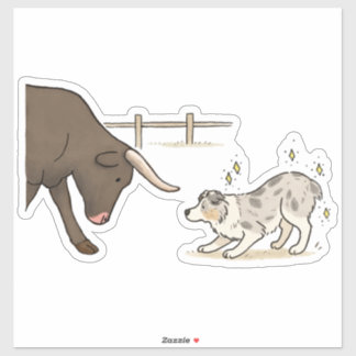 Australian Shepherd - Kudden Sticker