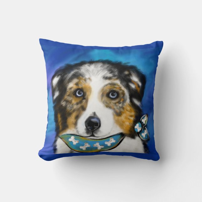 AUSTRALIAN SHEPHERD   KUSSEN (Voorkant)