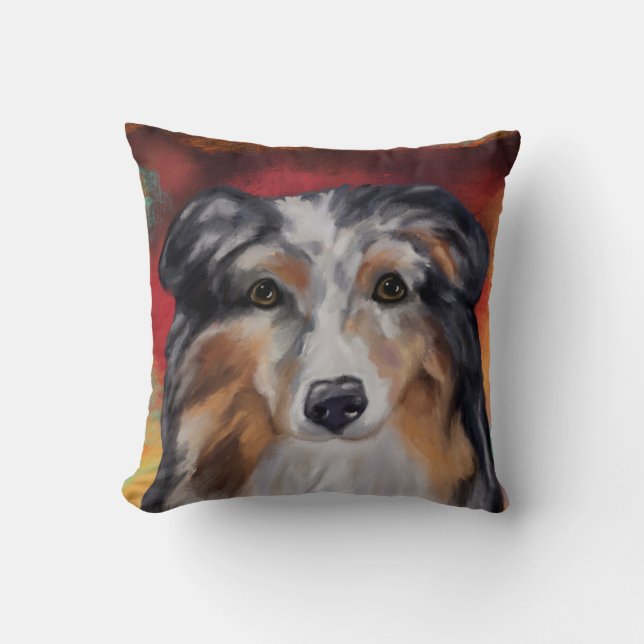 AUSTRALIAN SHEPHERD     KUSSEN (Voorkant)
