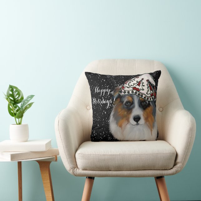 Australian Shepherd Kussen (Stoel)