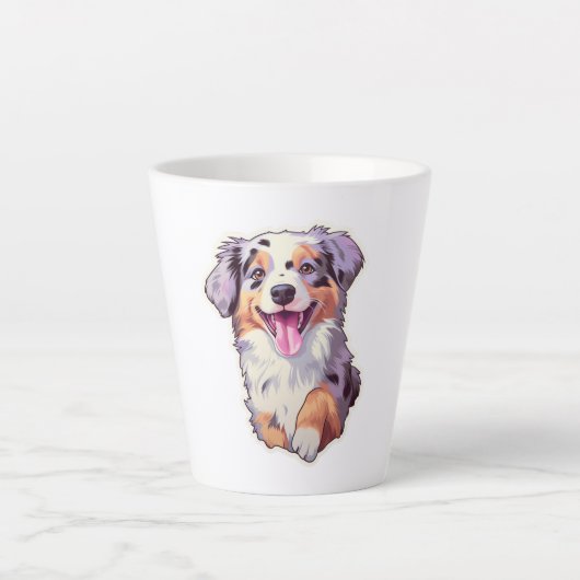 Australian Shepherd Latte Mok (Voorkant)