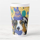 AUSTRALIAN SHEPHERD LATTE MOK (Voorkant)