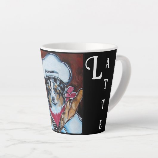 AUSTRALIAN SHEPHERD  LATTE MOK (Rechterhoek)