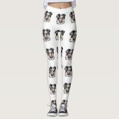 Australian Shepherd Leggings (Voorkant)