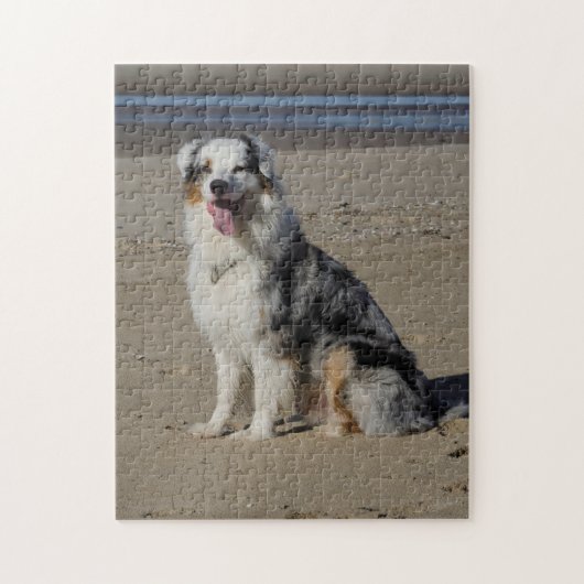 Australian Shepherd Legpuzzel (Verticaal)
