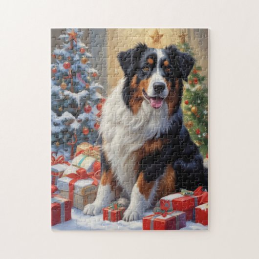Australian Shepherd Legpuzzel (Verticaal)