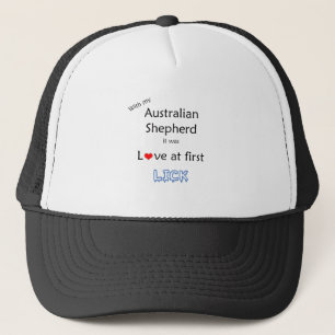 Australian Shepherd Lick Design Trucker Pet