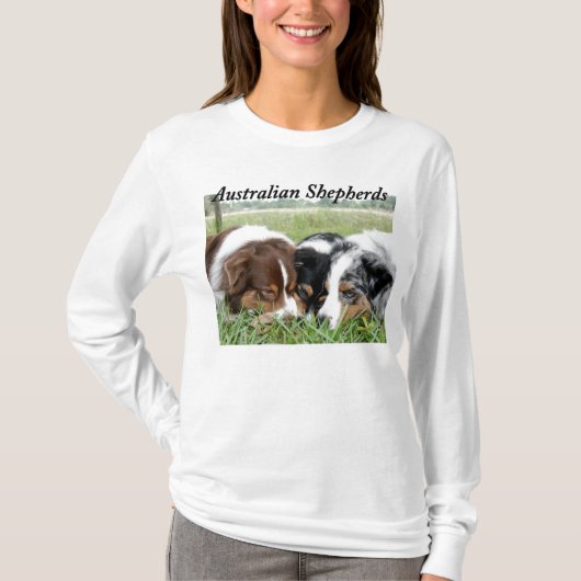 Australian Shepherd Long Sleeve T-Shirt (Voorkant)